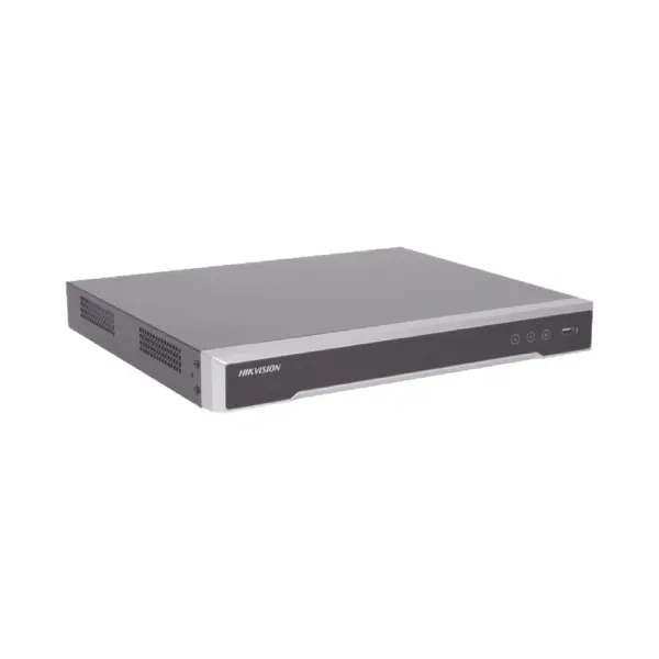 NVR HIKVISION DS-7608NI-I2/8P - 8, 3840 x 2160 Pixeles, 4, 12 TB, Negro, Plata
