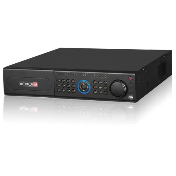 NVR Grabadora Digital PROVISION-ISR 4k H.265 NVR8-641600R(2U) - 64, 3840 x 2160 Pixeles, 8, 8 TB, Negro
