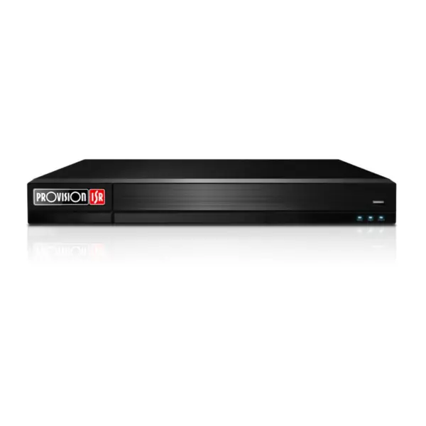 NVR PROVISION-ISR NVR12-32800FAN(1U) - 32, 16, Negro