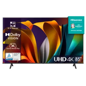 Televisor Hisense 85A6N - 85 pulgadas, LED 4K UHD, 3840 x 2160 Pixeles, GOOGLE SMART TV