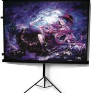 Pantalla de Proyección Multimedia Screens MST-178 - 100 pulgadas, Tripié, Color blanco