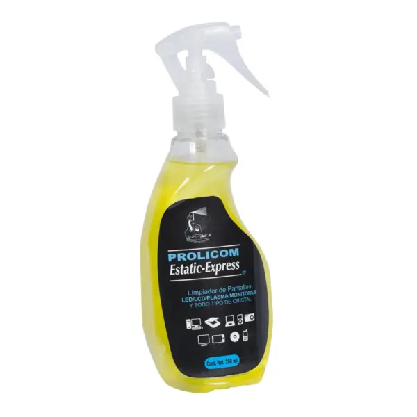 Limpiador antiestático PROLICOM - ESTATIC-EXPRESS, 250 ml, Limpiador, Laptops