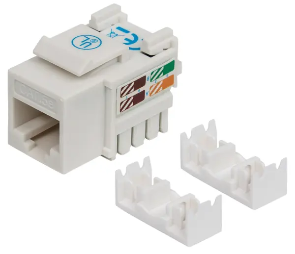 210355 JACK CAT 5e DE IMPACTO (KEYSTONE) BLANCO -