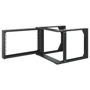 Rack Abierto INTELLINET 716178 - Negro, Acero, Rack shelf, 30 kg, 6U