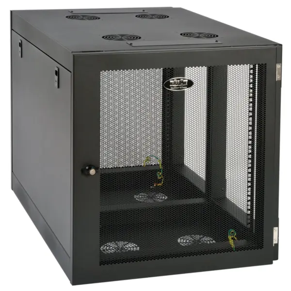 Gabinete pequeño SmartRack TRIPP-LITE SRW12UHD - Negro, Bastidor de pared, 225 kg, 12U, 46 kg