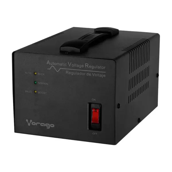 REGULADOR VORAGO AVR-400 3 - 000VA 1, 800W  4 CONTACTOS ELECTRODOMÉSTICOS Y OFICINA