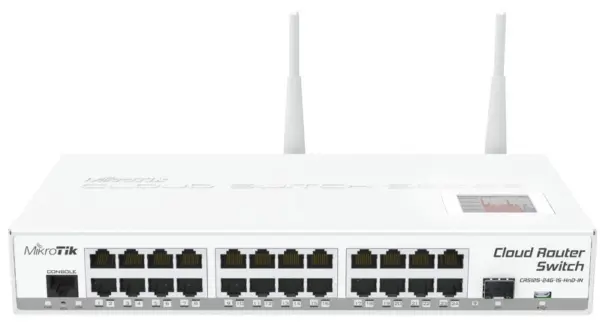 Cloud Router Switch  MIKROTIK  CRS125-24G-1S-2HND-IN - 1000 Mbit/s, 2, 4 GHz