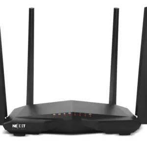 Router Inalámbrico Nexxt Home NCR-N1200 - 1200 Mbps, Negro