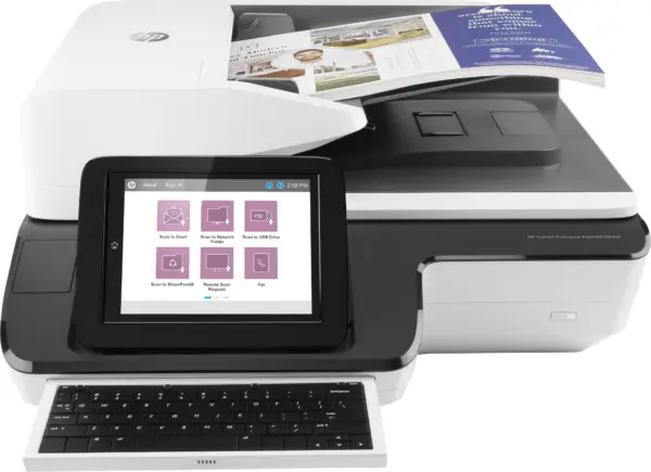 Escáner HP Enterprise Flow N9120 fn2 L2763A - ADF - 20000 páginas, 120 ppm