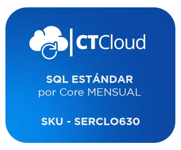 Licenciamiento SQL ESTANDAR CT Cloud NCSQLCORE - Licencia