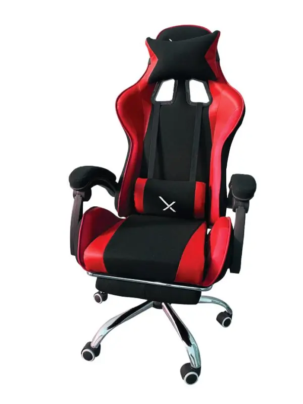 Silla Con Reposapie Rojo Xzeal. XZSXZ52R -