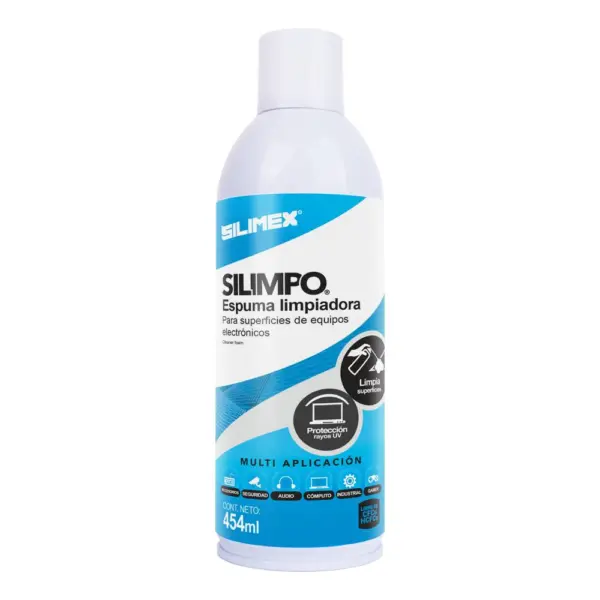 Espuma Limpiadora SILIMEX - Azul, Espuma