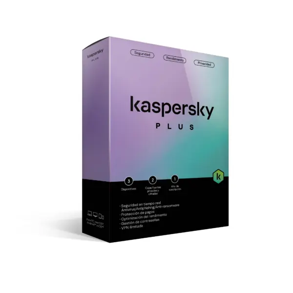 Antivirus KASPERSKY KL1042Z5CFS-22 - Antivirus, 3 licencias, 1 Año(s), Español