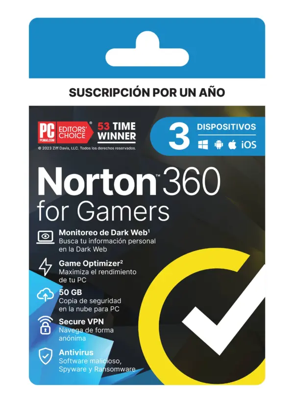 NORTON 360 FOR GAMERS 3D 1A 21443406 -