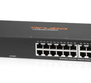 Switch  6100 24G 4SFP  ARUBA JL678A - Negro, RJ45