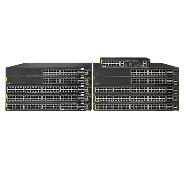 12 puertos 10/100/1000BASE-T - 2 puertos 100M/1G SFP y 2 puertos 1G/10G SFP, PoE clase 4, 68 Gbps