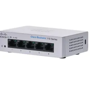 Switch CISCO CBS110-5T-D-NA - Plata, 5