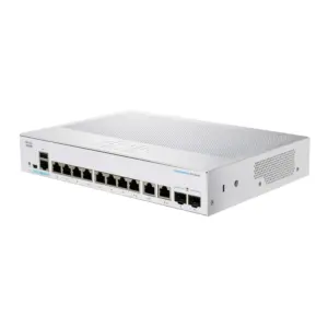 Switch CISCO CBS250-8PP-E-2G-NA - Blanco, 8