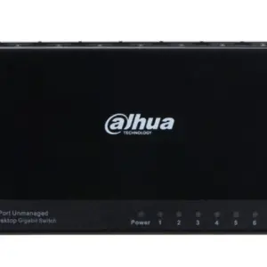 Switch para Escritorio 8 Puertos Dahua Technology DH-PFS3008-8GT-L - Negro