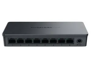 Switch No Administrable de 8 puertos Gigabit - compatible con GWN Cloud, carcasa de plastico