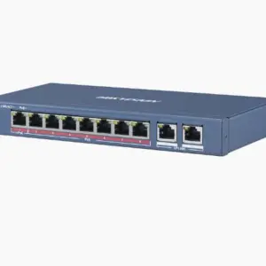 Switch PoE  / No Administrable / 7 Puertos 10/100 Mbps PoE (30 W) / 1 Puerto 100 Mbps PoE   (60 W) / 2 Puertos 10/100/1000 Mbps -