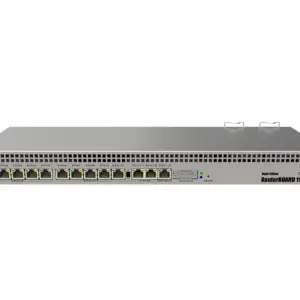 Mikrotik RB1100AHX4-DE - CPU 4 Núcleos, 13 Puertos Gigabit Ethernet, 1 GB Memoria, Licencia Nivel 6