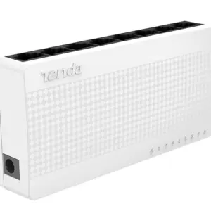 Switch TENDA S108 - Color blanco, 4, 2 W
