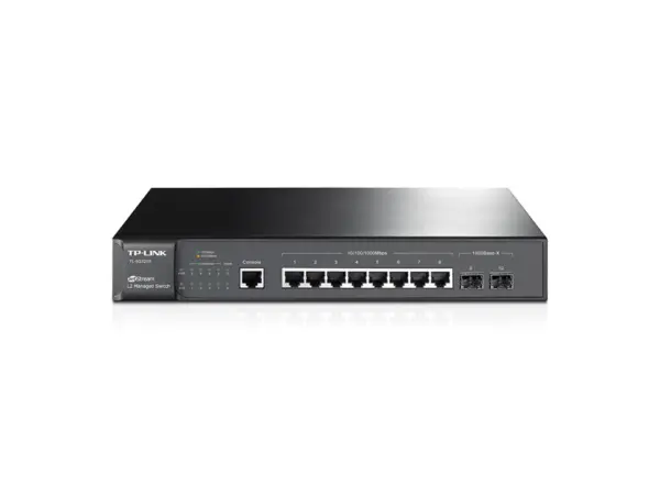 Switch Administrable TP-LINK - Negro, 10/100/1000Mbps, 8ptos, SG3210 (TL-SG3210)