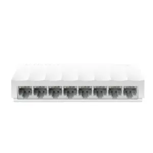 SWITCH DE 8 PUERTOS PARA ESCRITORIO CON TECNOLOGÍA GREEN ETHERNET PLUG AND PLAY TP-LINK LS1008 DE 8 PTOS 10/100M -