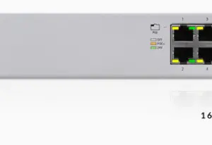 Switch UBIQUITI US-16-150W - Gris, 16