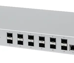 Switch Ubiquiti Networks US-16-XG - de acceso administrable, 16 puertos 10G. Puertos: - 12 Puertos 10G SFP  - 4 Puertos 10G RJ45 - 1 Puerto serial para conf