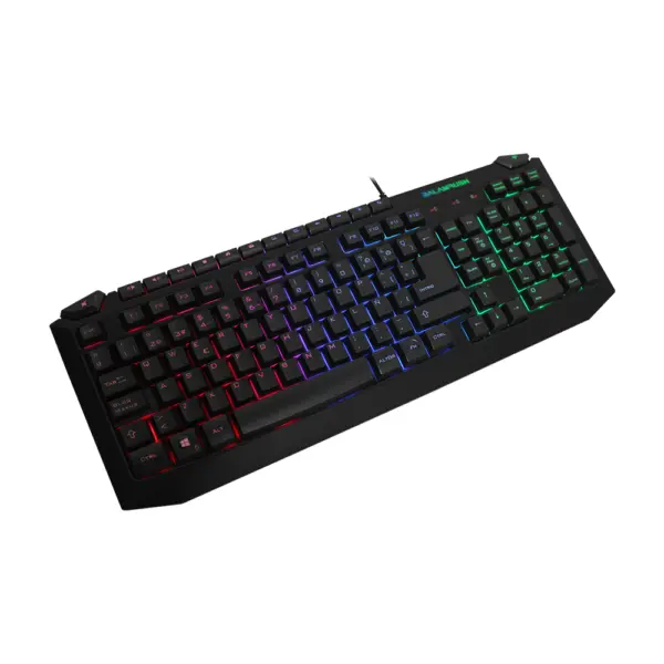 Teclado Gaming Balack Balam Rush Iluminación  Balam Rush  BR-929622 - USB, Negro