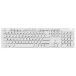 TECLADO GETTTECH GTI-28201B IGNITE BACKLIGHT USB BLANCO 105 TECLAS -