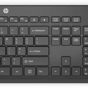 Teclado y Mouse Inalámbrico HP HP 235 1Y4D0AA#ABM  Negro 1600 dpi - Puerto USB-A, Garantía 1 año