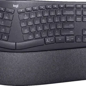 Teclado LOGITECH ERGO K860 - Bluetooth, Negro, Inalámbrico