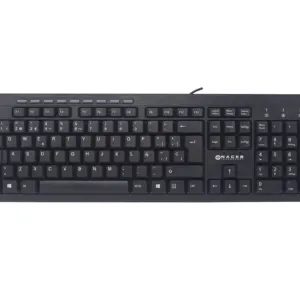 Teclado Multimedia Naceb Technology NA-0109 - Estándar, Negro, Alámbrico