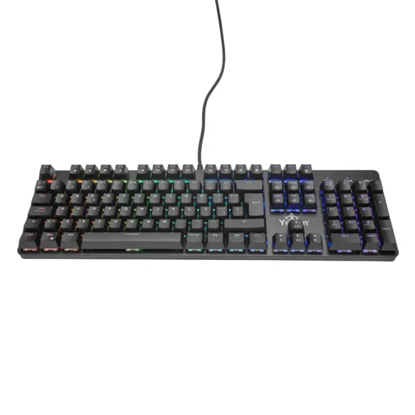 Teclado Kusari Gaming Mecánico Yeyian Yeyian YKM-ERGB-02 - Negro, RGB