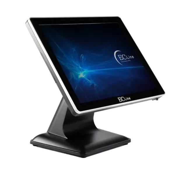 Terminal All-in-one Marca EC LINE Modelo EC-VP-1100 (EC-VP-1100i3-256-16-WIN). Procesador Intel i3 115G4 11va GEN - Memoria (RAM) 16 GB. Disco duro 256 GB S