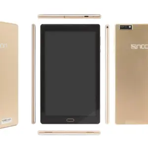 TABLET 3G 3L-2 2GB RAM 32GB ROM 9 PULGADAS IPS ANDROID 10 CAM 5 Y 8 MP FLASH SIM FUNDA CON COVER Y STAND INCLUIDA FLASH DORADO -