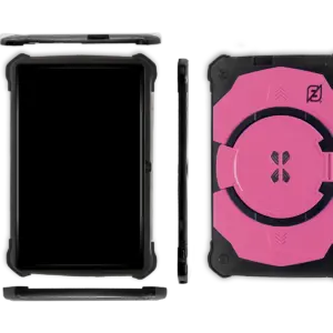 TABLET M002K-2 2GB RAM 16GB ROM 7 PULGADAS ANDROID 10 CAM 2 Y 5 MP FLASH FUNDA CON STAND INCLUIDO NEGRO/ROSA -