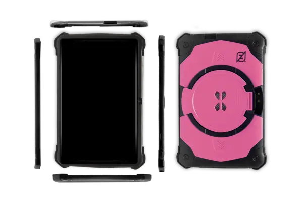 TABLET M002K-2 2GB RAM 16GB ROM 7 PULGADAS ANDROID 10 CAM 2 Y 5 MP FLASH FUNDA CON STAND INCLUIDO NEGRO/ROSA -