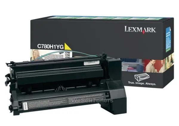 Cartucho tóner LEXMARK - 10000 páginas, Amarillo, Laser, Negro