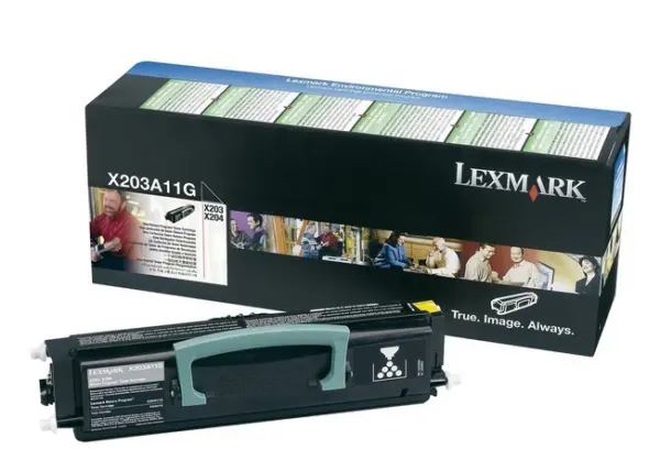 Cartucho tóner LEXMARK - 2500 páginas, Negro, Negro