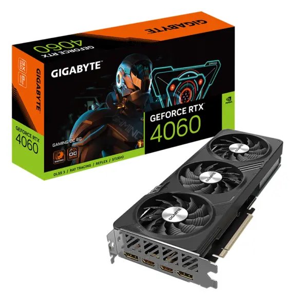 TAR VIDEO GIGABYTE GV-N4060GAMING-OC-8GD -
