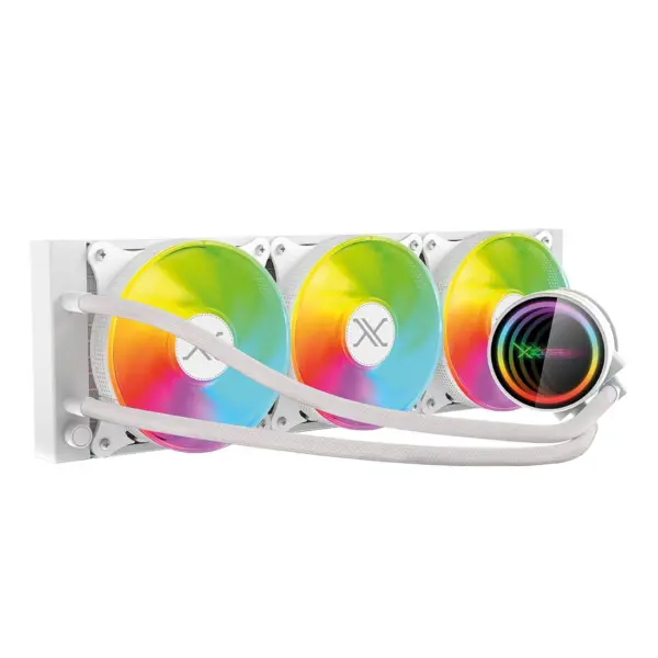 Enfriamiento Liquido REDONDO XZ411BLANCO. XZCO411W. -