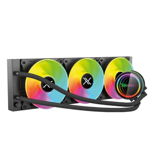 Enfriamiento Liquido REDONDO XZ411 NEGRO. XZCO411B. -