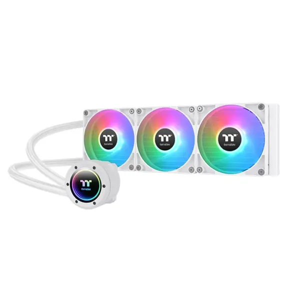 Enfriamiento Liquido Thermaltake TH360 V2 ARGB Sync All-In One Liquid Cooler Snow Edition (CL-W365-PL12SW-A) - Color Blanco